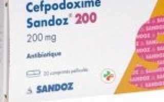 Цефодокс – инструкция по применению, показания и состав